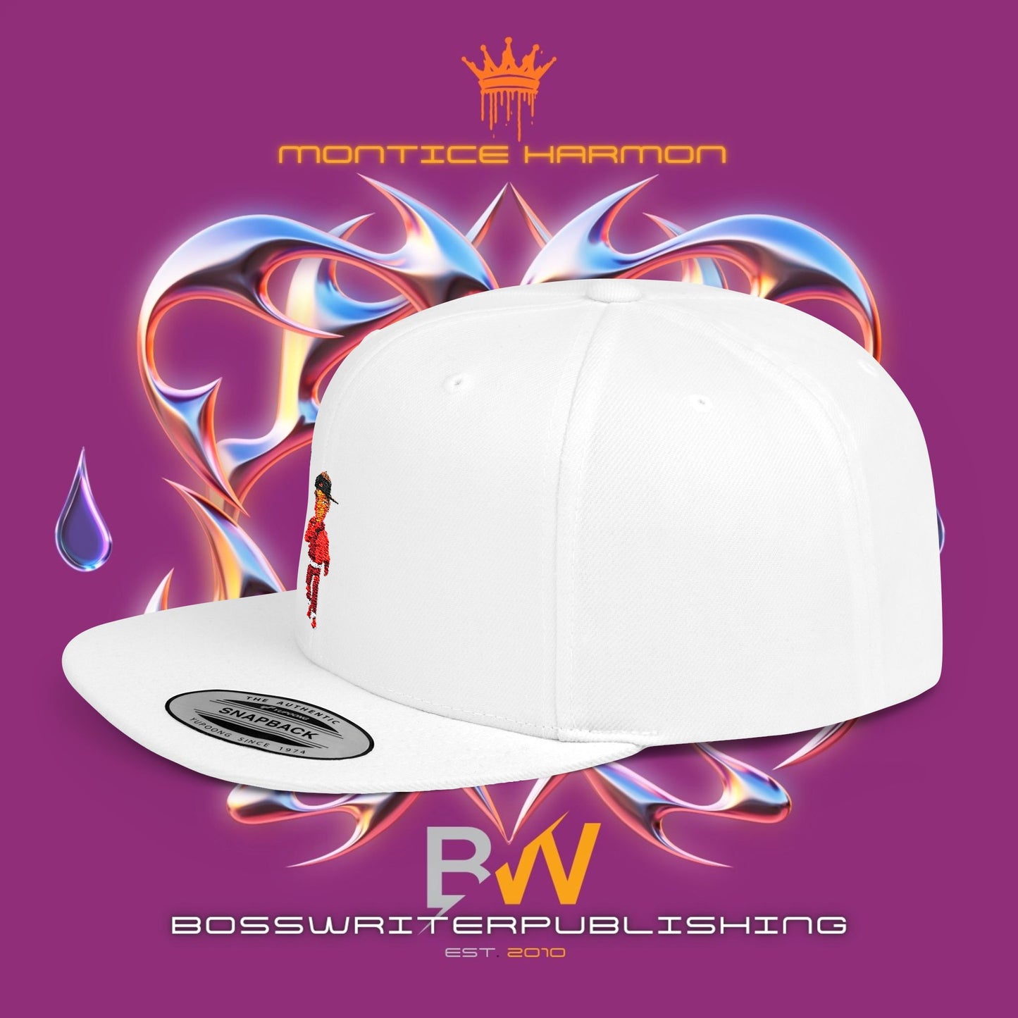 BoSsWRiTeR Flat Bill Snapback