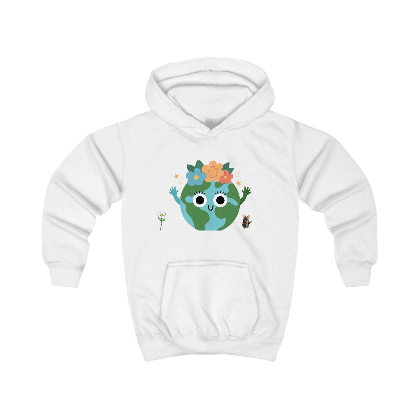 Go Green Angus Kids Hoodie