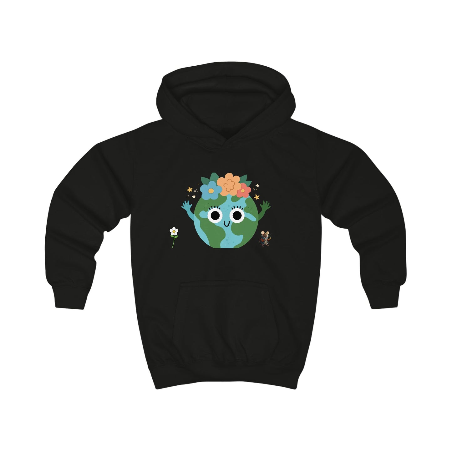 Go Green Angus Kids Hoodie