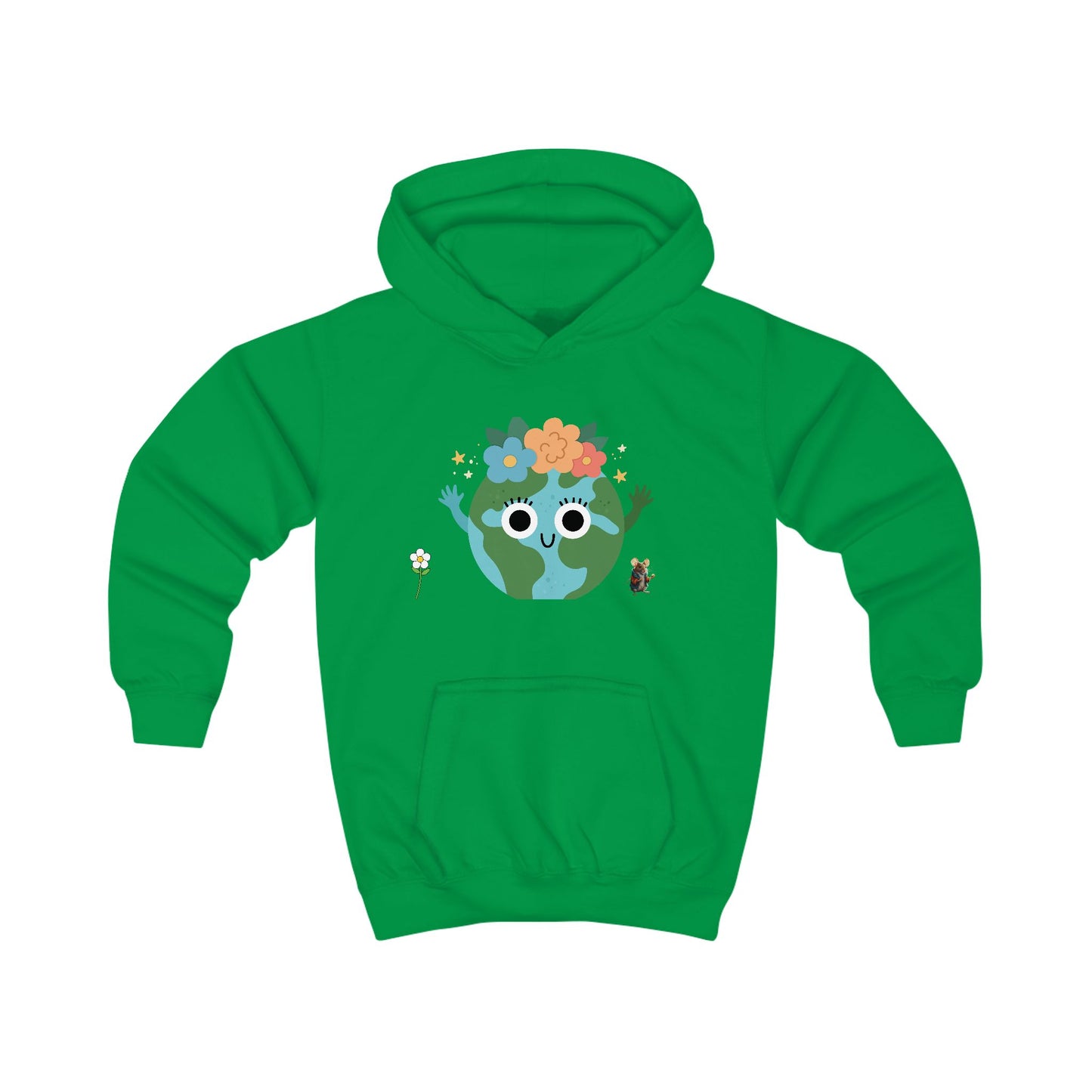 Go Green Angus Kids Hoodie