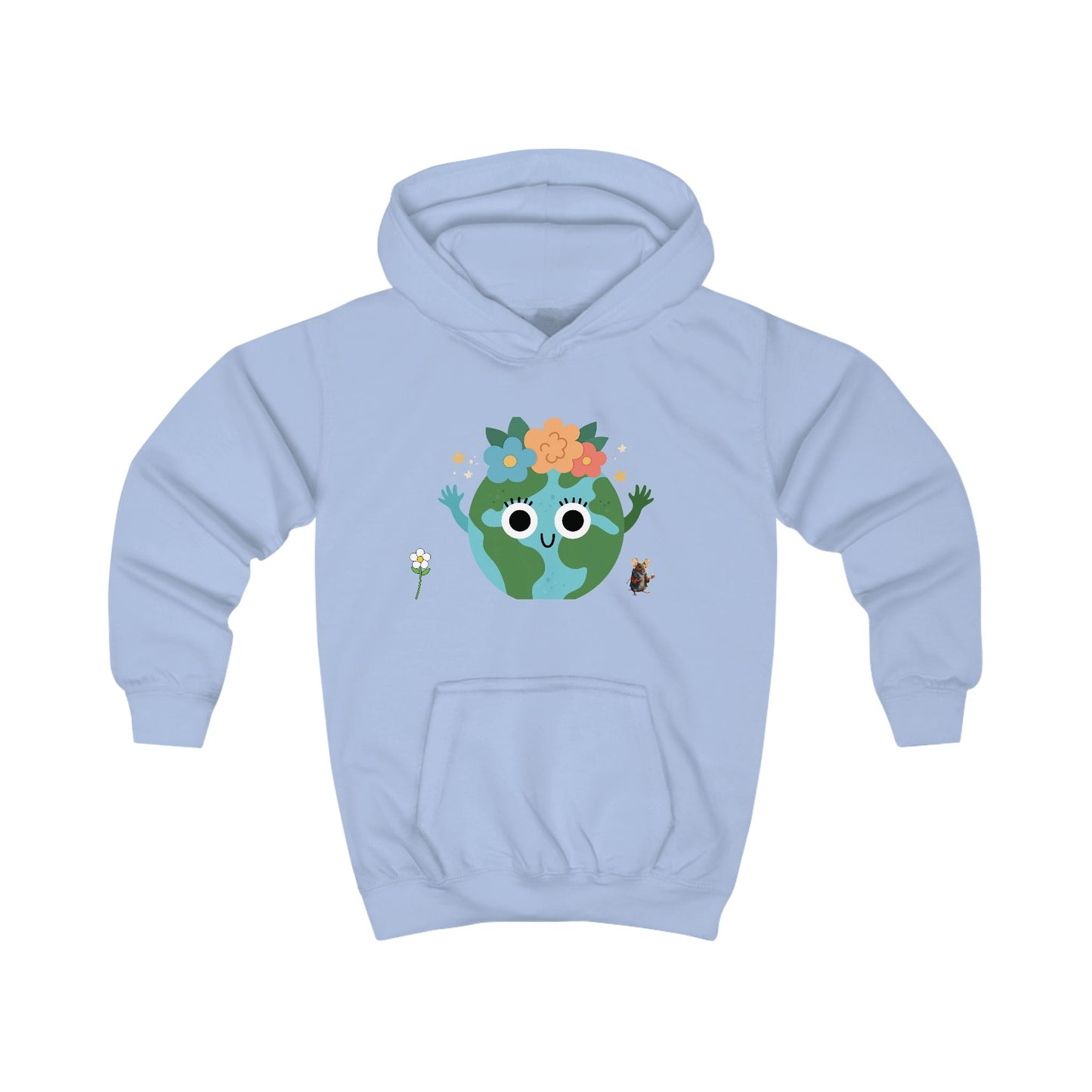 Go Green Angus Kids Hoodie