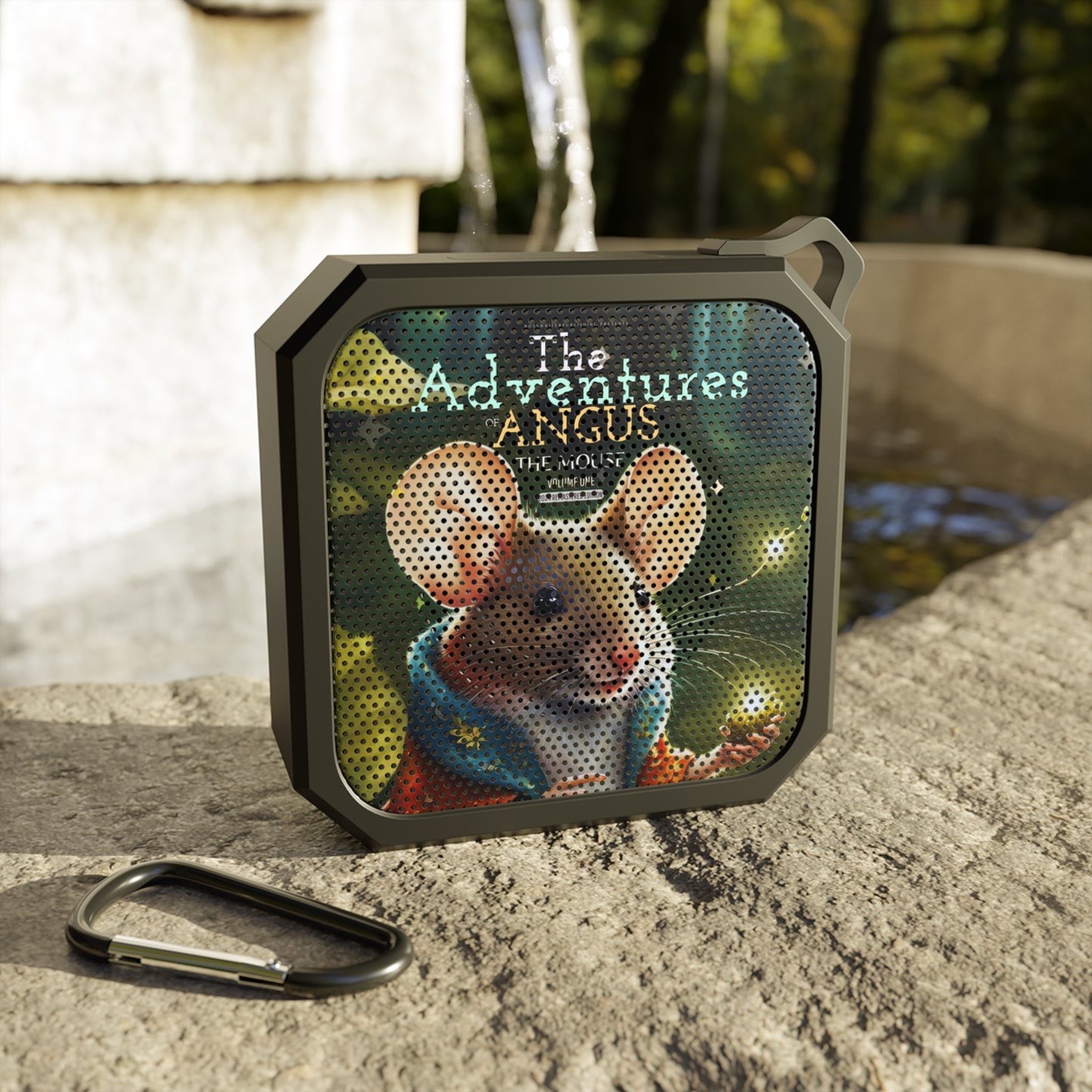 Outdoor Bluetooth Speaker - Angus the Mouse Design