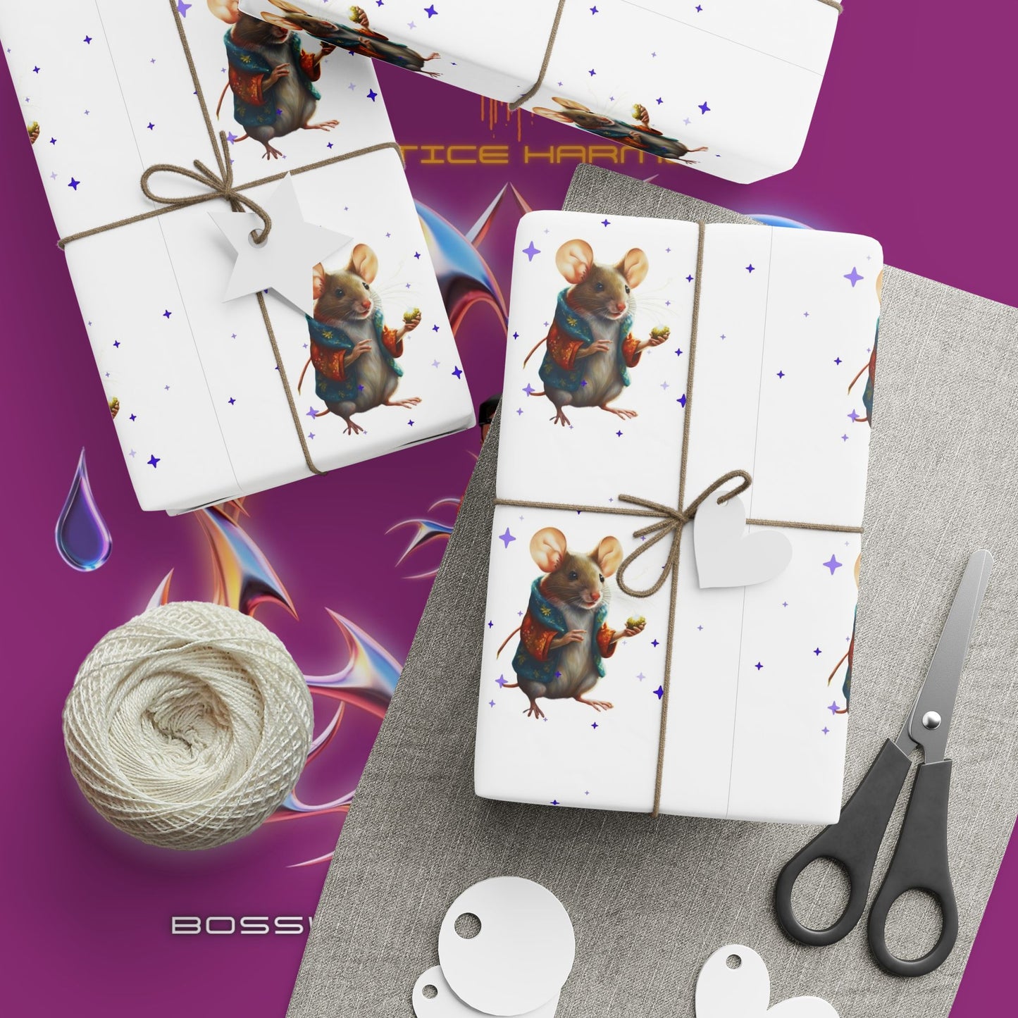 Angus the Mouse Wrapping Papers