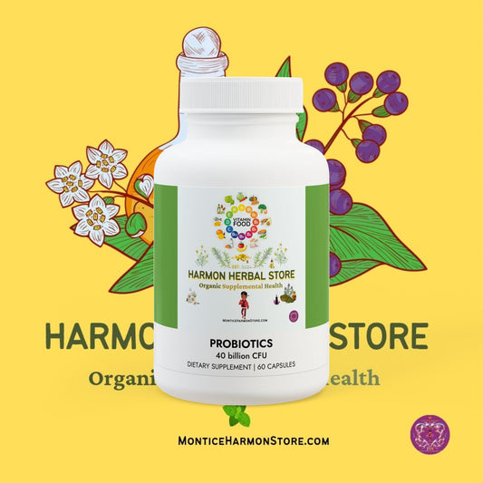 Harmon Herbal Probiotics Supplement (60 Capsules)