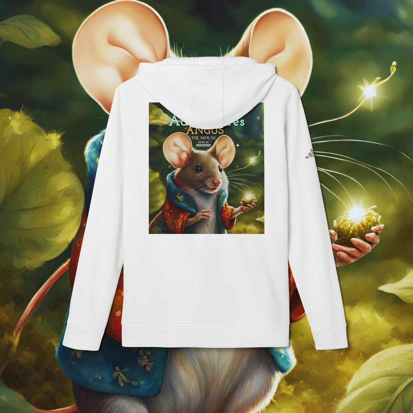 Angus the Mouse adidas Unisex Fleece Hoodie