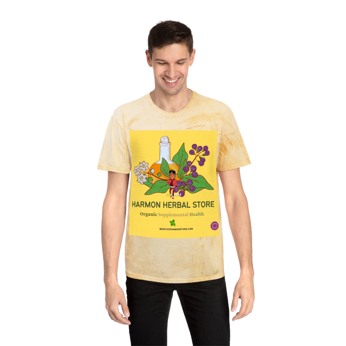 Harmon Herbal Unisex Color Blast T-Shirt