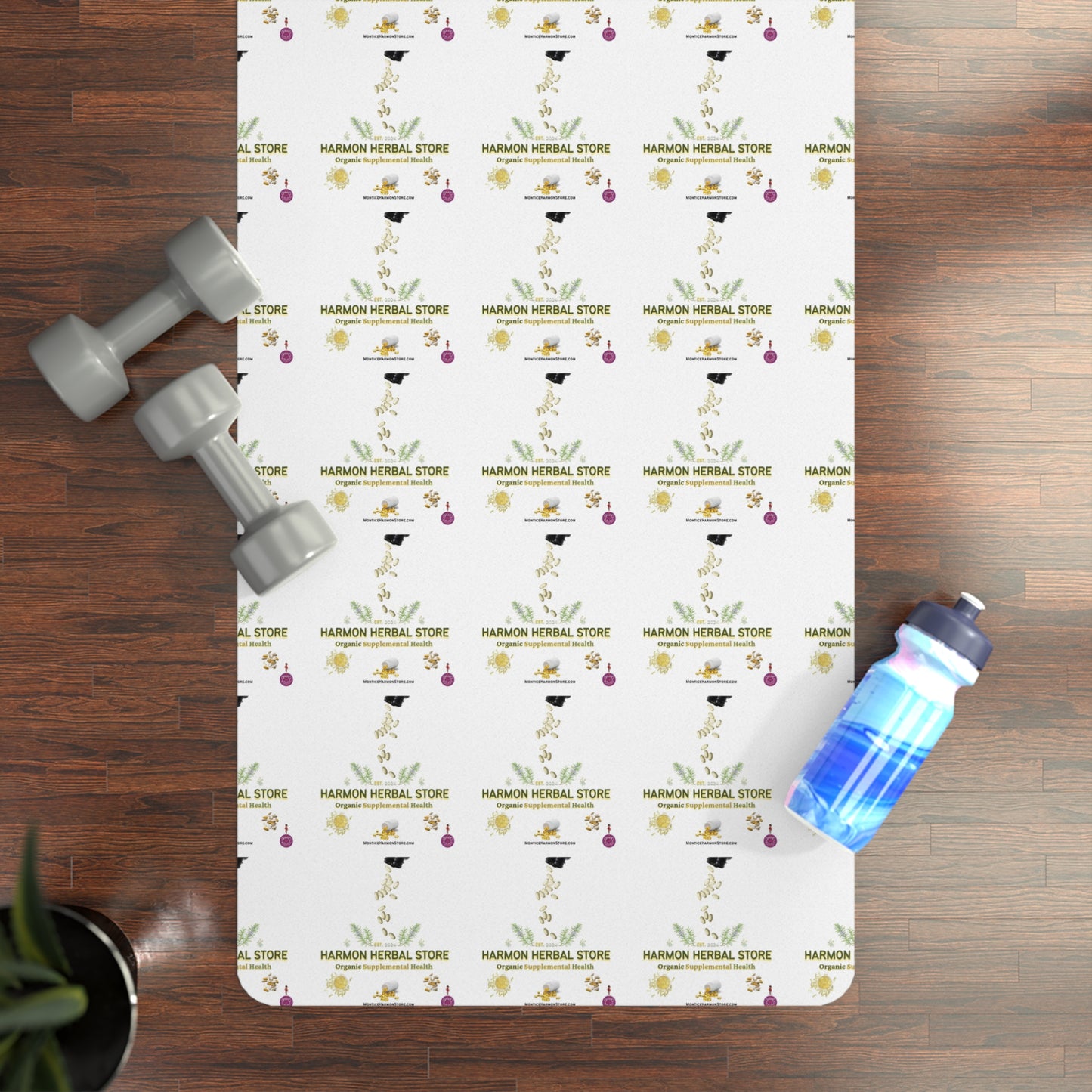 Harmon Herbal Rubber Yoga Mat