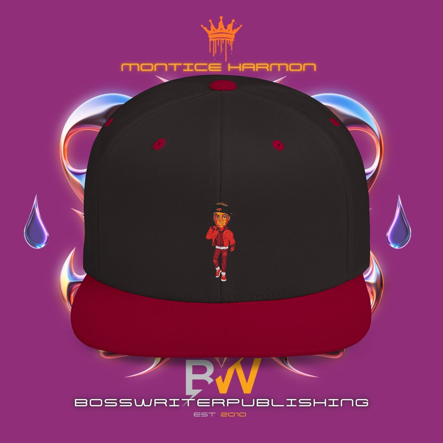 BoSsWRiTeR Flat Bill Snapback