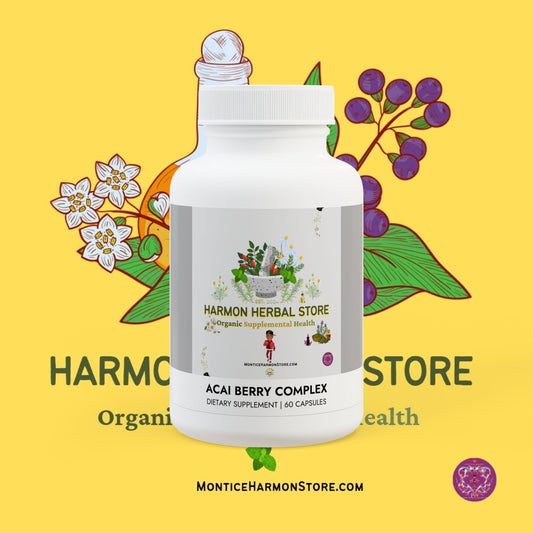 Harmon Herbal Acai Berry Complex Supplement (60 Capsules)