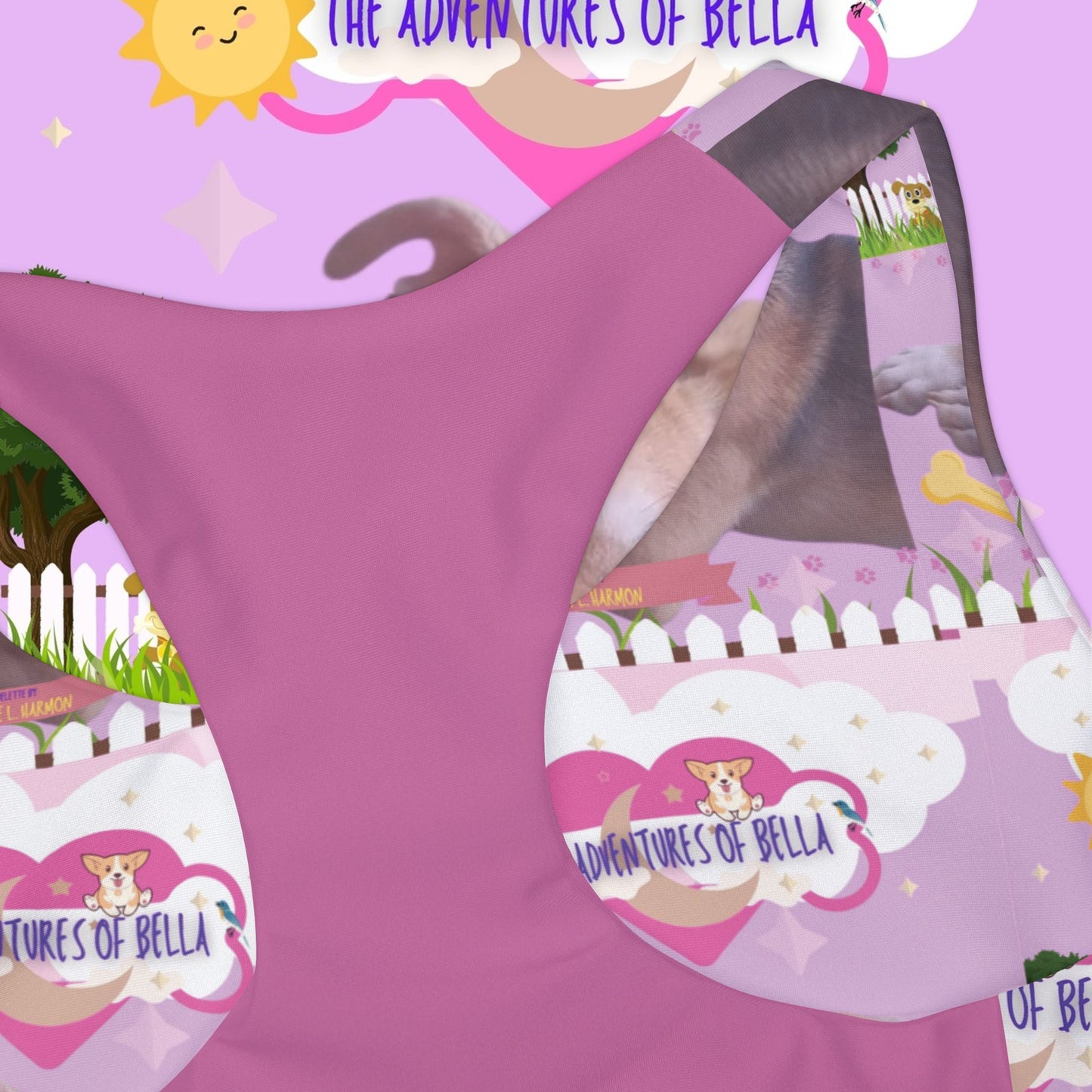 The Adventures of Bella Girls Two Piece Swimsuit (AOP)