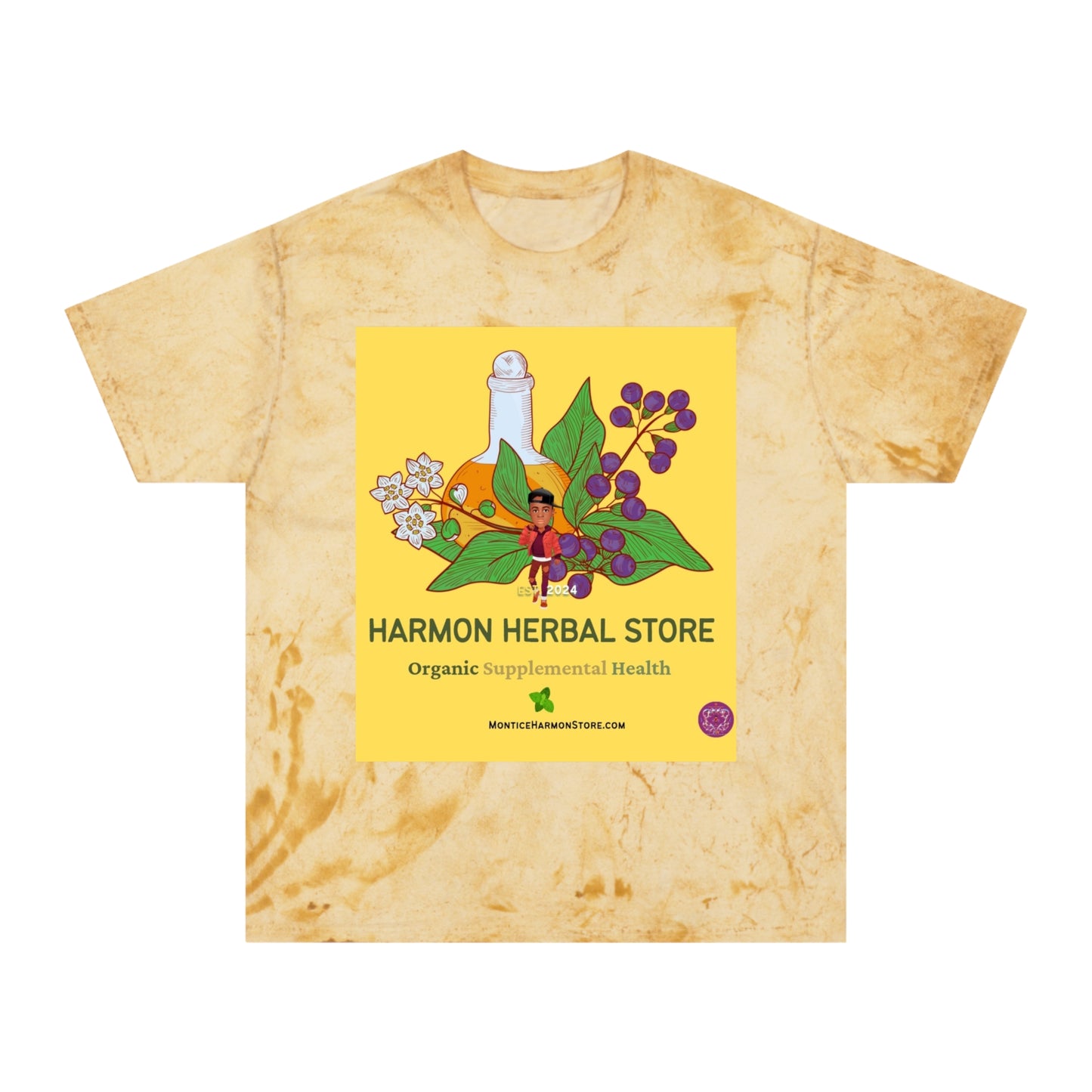 Harmon Herbal Unisex Color Blast T-Shirt