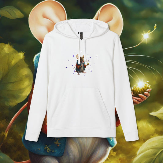 Angus the Mouse adidas Unisex Fleece Hoodie