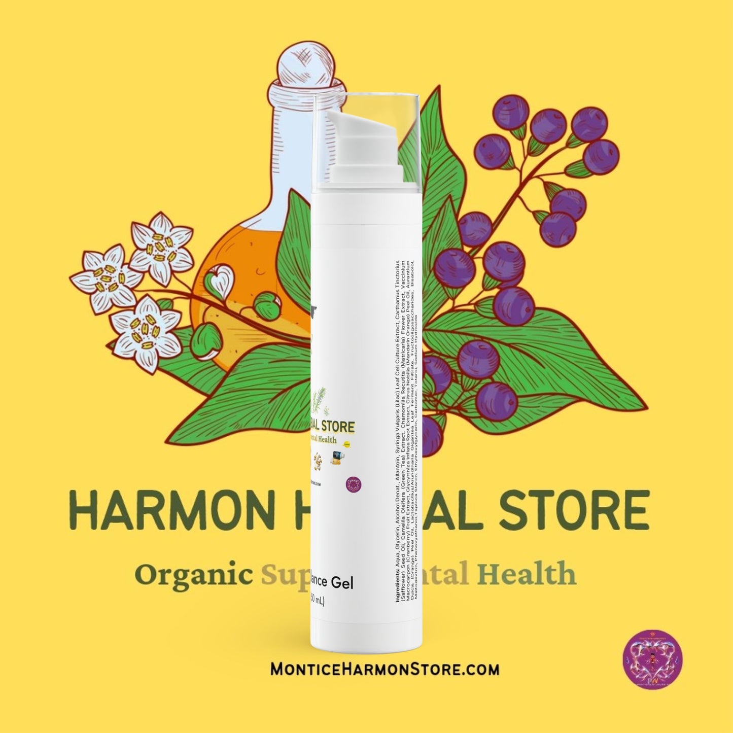 Harmon Herbal Moisture Balance Gel, 1.7oz