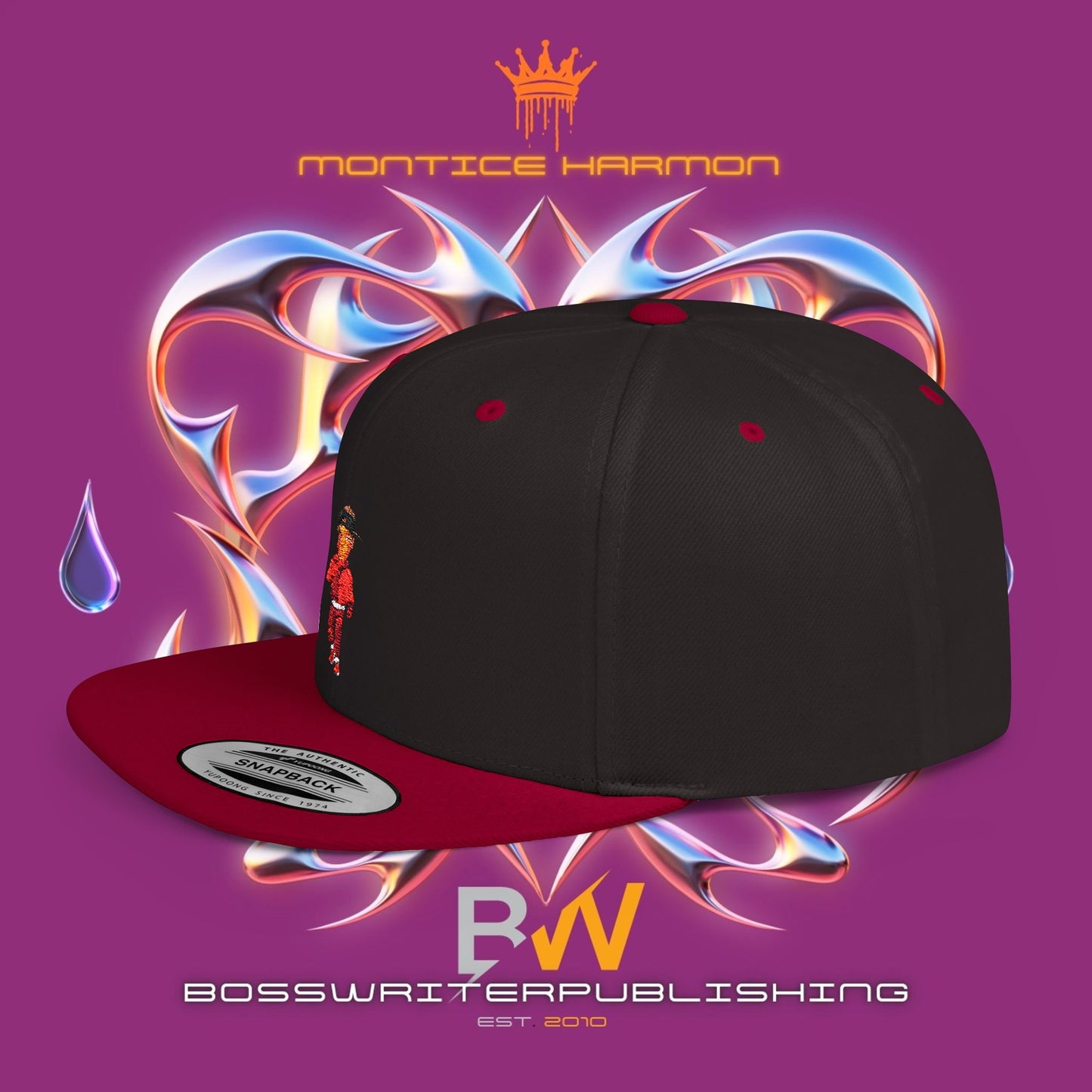 BoSsWRiTeR Flat Bill Snapback