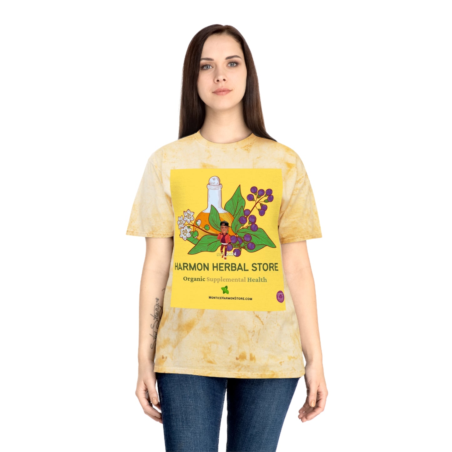 Harmon Herbal Unisex Color Blast T-Shirt