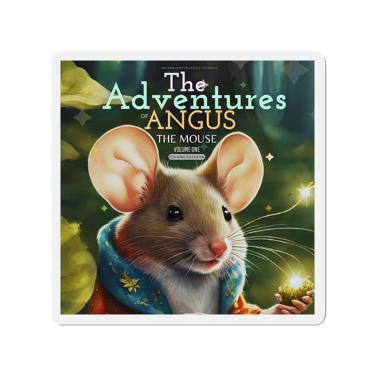 Angus the Mouse Die-Cut Magnets