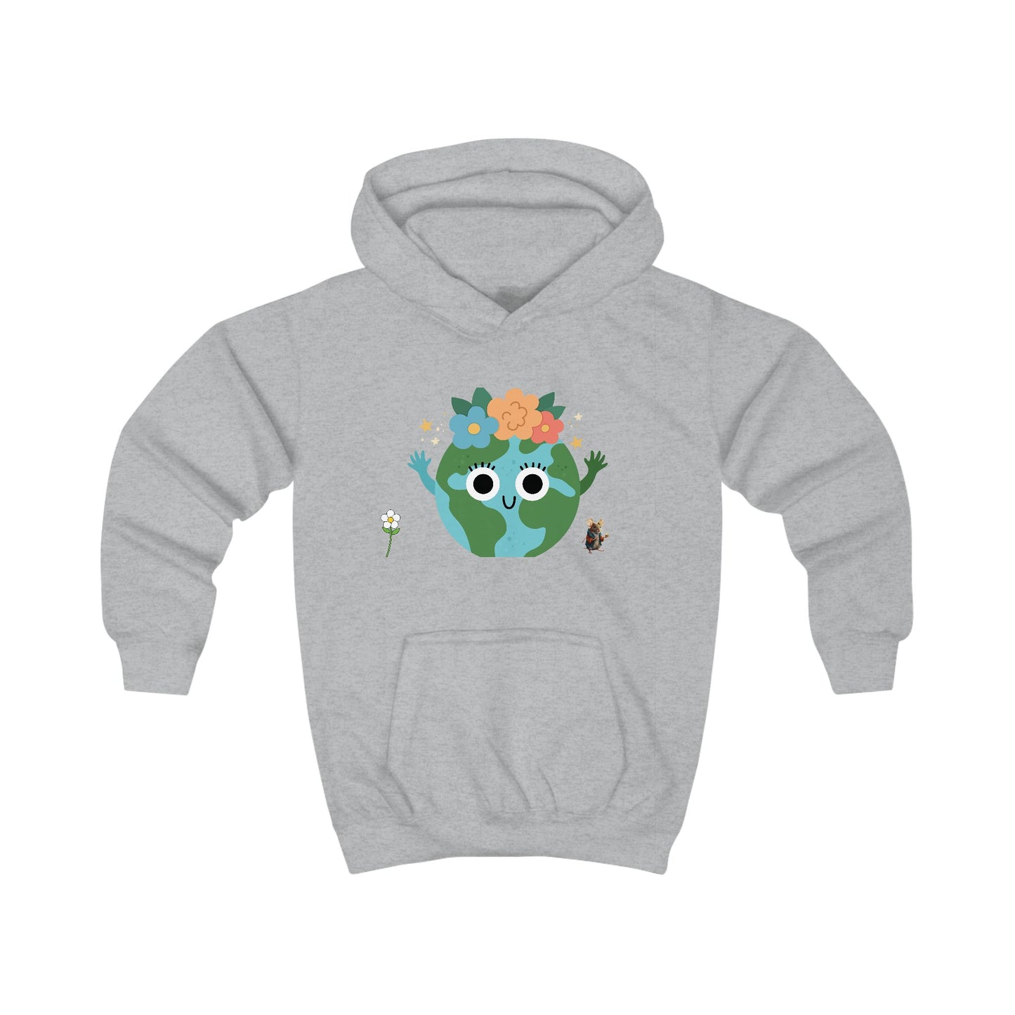 Go Green Angus Kids Hoodie