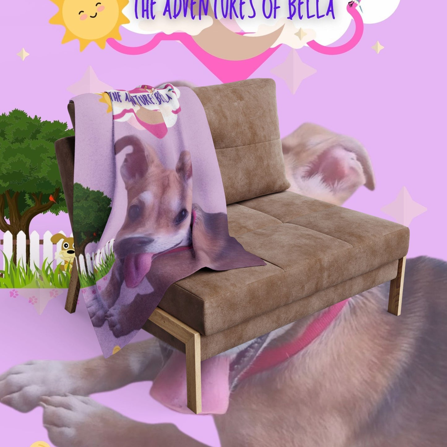 Adventure Arctic Fleece Blanket - The Adventures of Bella