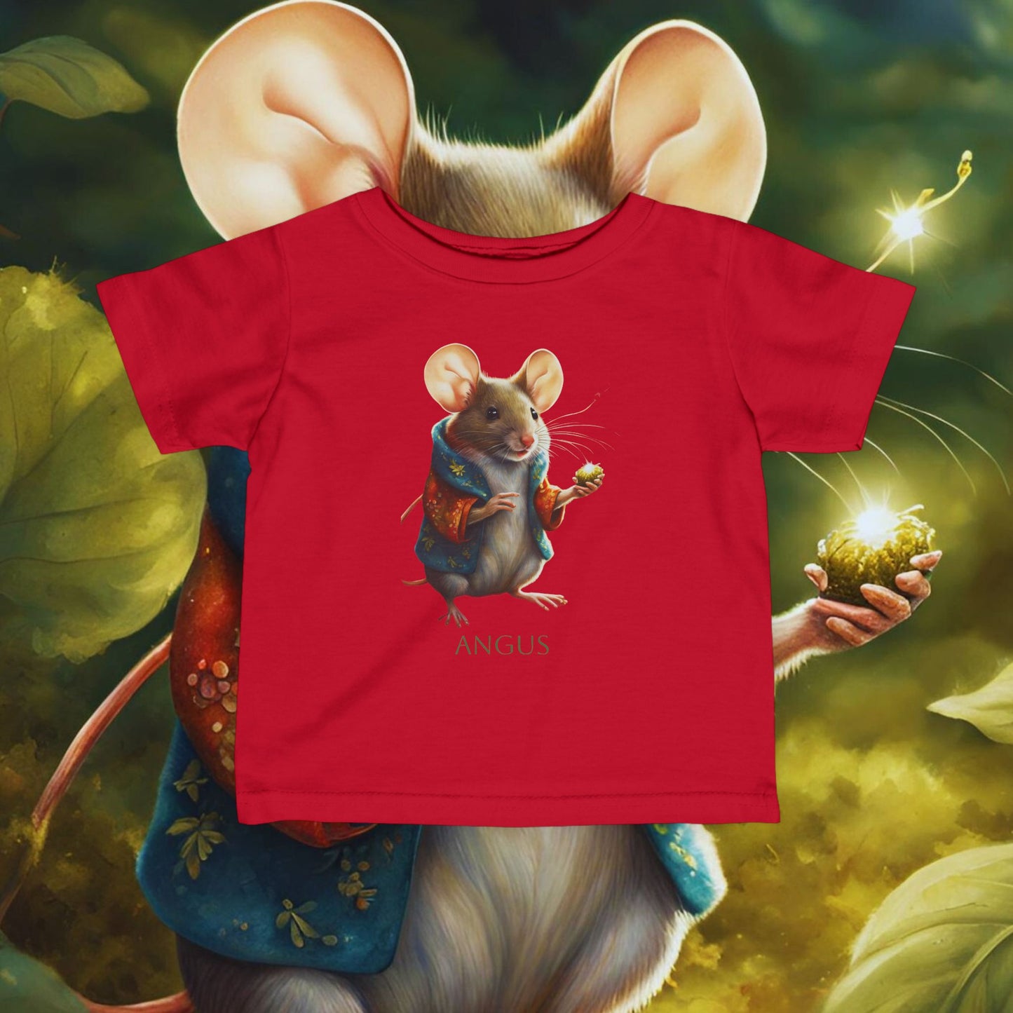 Infant Tee - Angus the Mouse