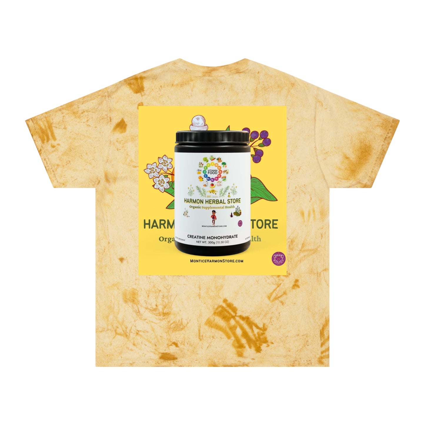 Harmon Herbal Unisex Color Blast T-Shirt